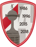 Patch Campeão da Libertadores (4 títulos)