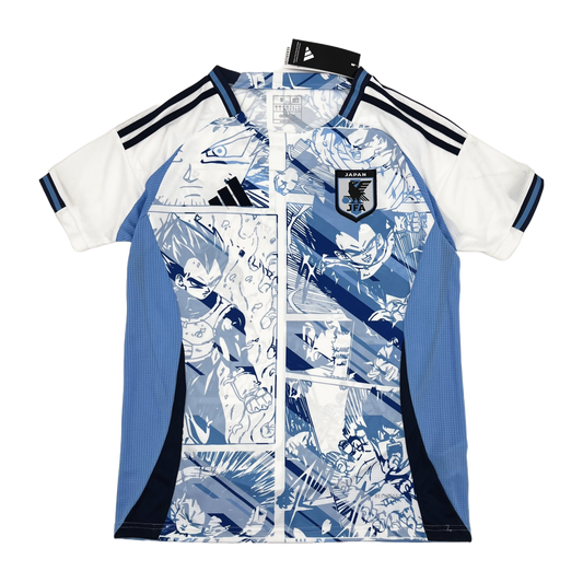 Japan Special Edition Jersey - Blue White Manga Print