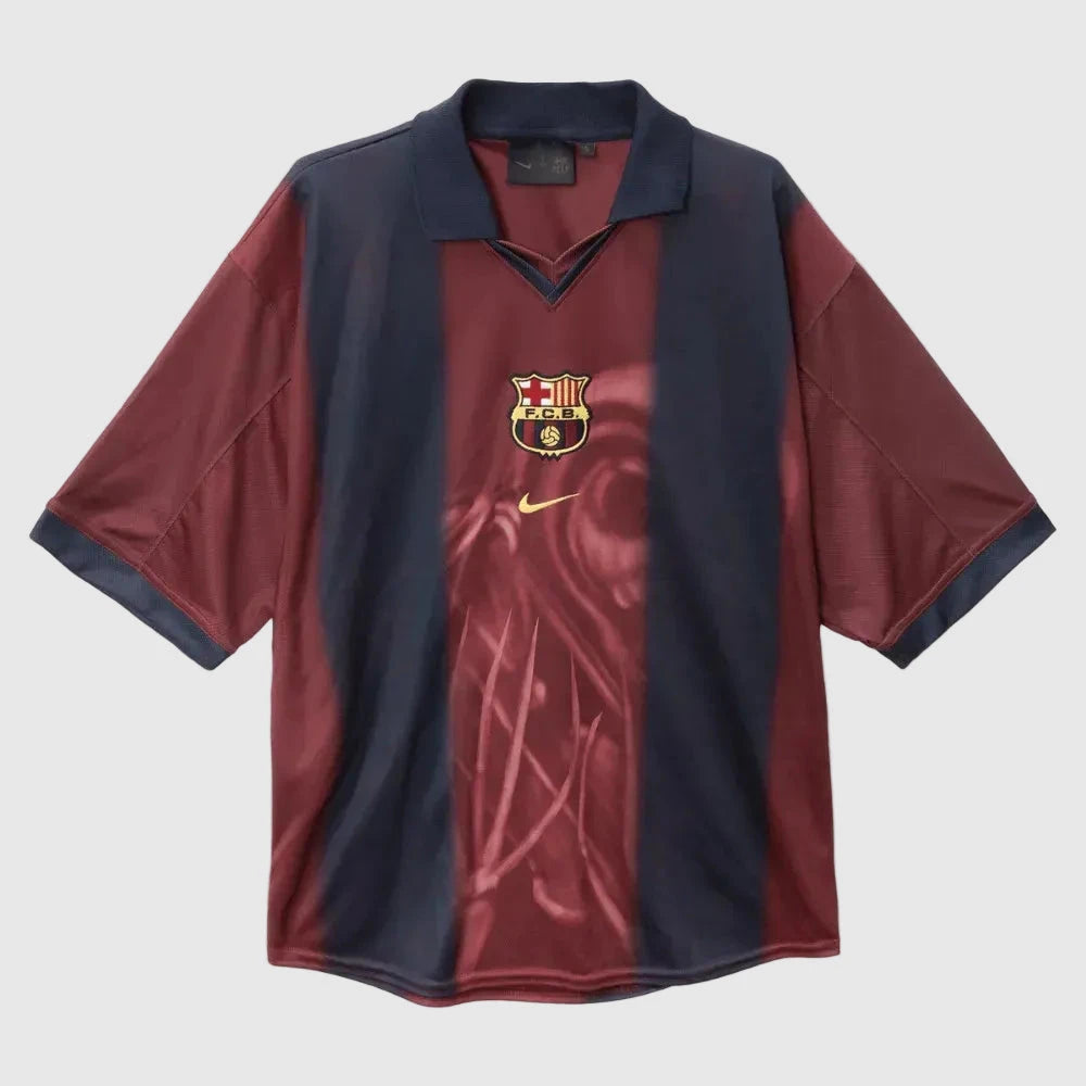 Camisola Retro Barcelona Principal 2000/01 Oversized