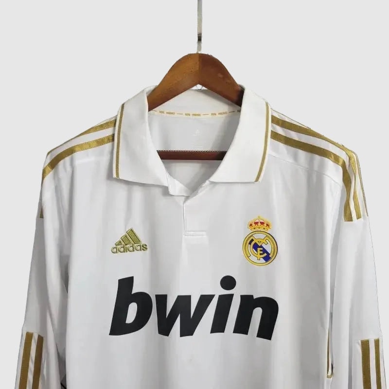 Real Madrid Retro Home Long Sleeve Jersey 2011/12 - photo 3