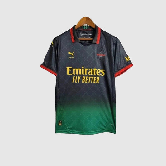 Maglia Milan Fourth Edizione Speciale - Nera e Verde Sfumata