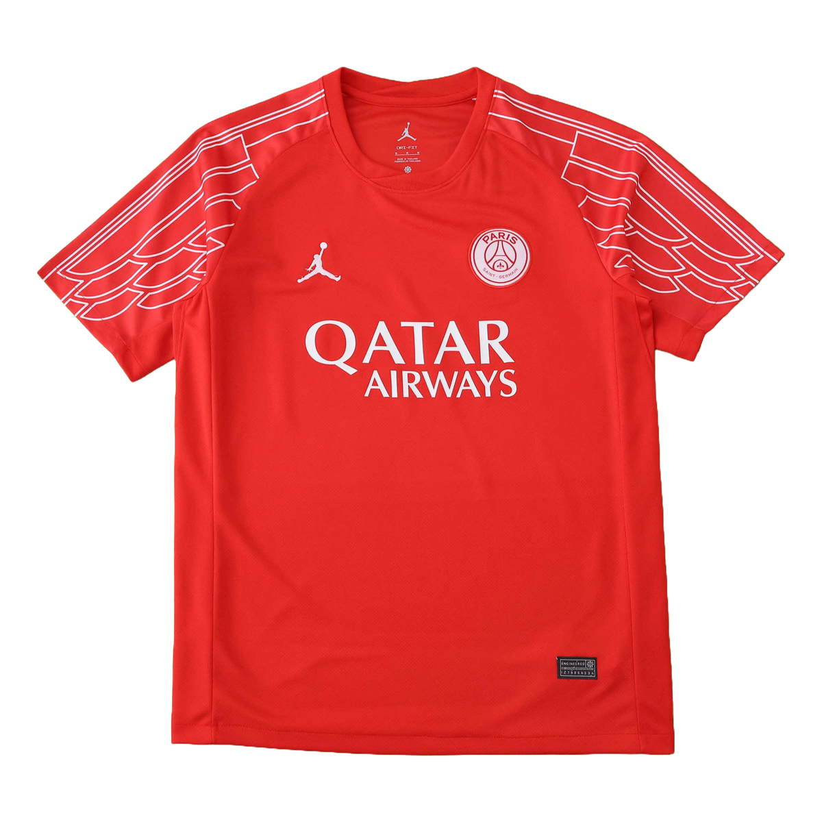 Maglia Paris Saint-Germain Fourth 25/26 - Rossa con Stampa Ali