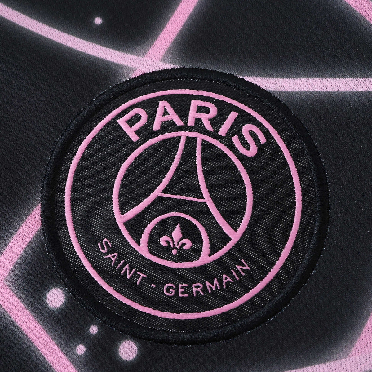 Maglia Pre-Partita Paris Saint-Germain 25/26 - Nera con Linee Rosa - foto 3