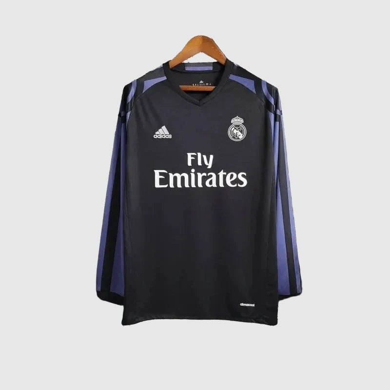 Real Madrid Retro Away Long Sleeve Jersey 2016/17 - photo 3