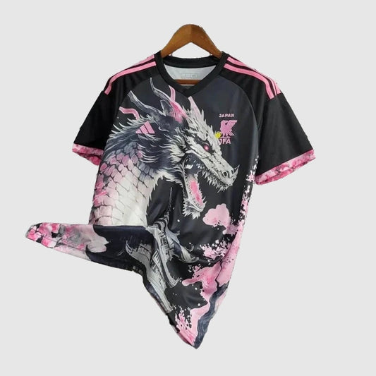 Japan Special Edition Fan Jersey - Black Pink Dragon