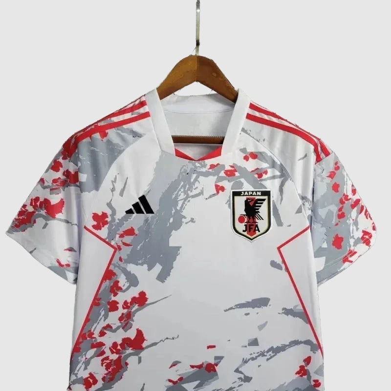 Camisola Japão Edição Especial - Branca com Flores Vermelhas - foto 2