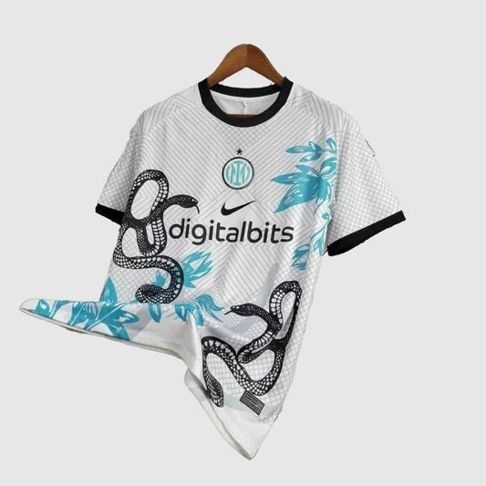 Maglia Inter Edizione Speciale - Bianca e Blu con Serpente