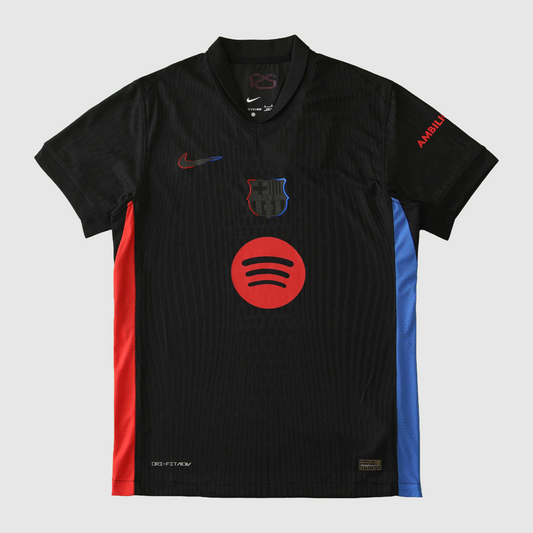Barcelona Away Jersey 2024/25 Player Version - Red Round Logo