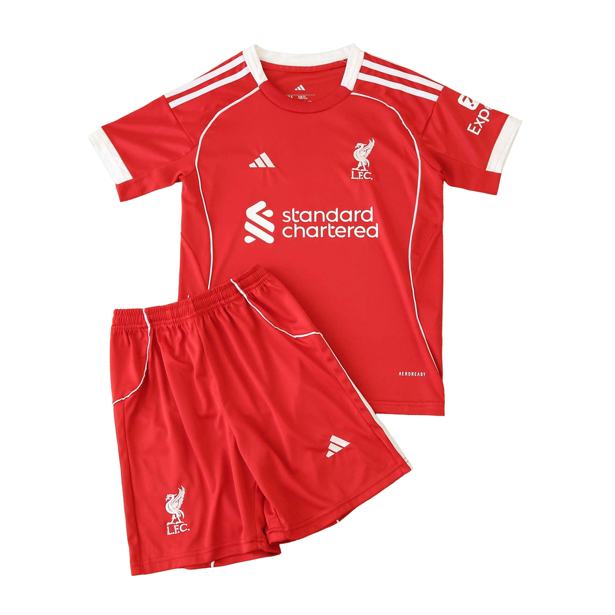 Conjunto Infantil Liverpool Principal 25/26