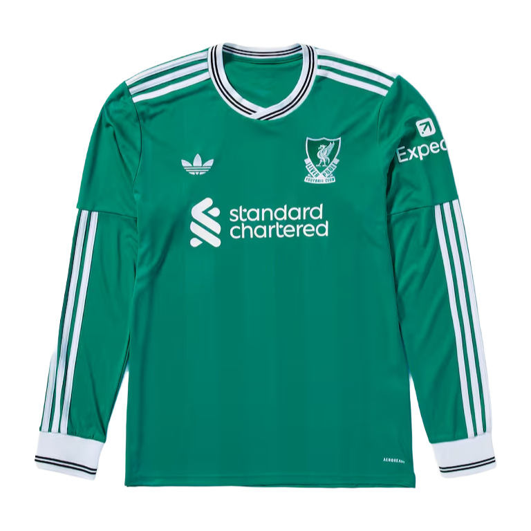 Camisola Manga Comprida Liverpool Terceiro Equipamento 25/26