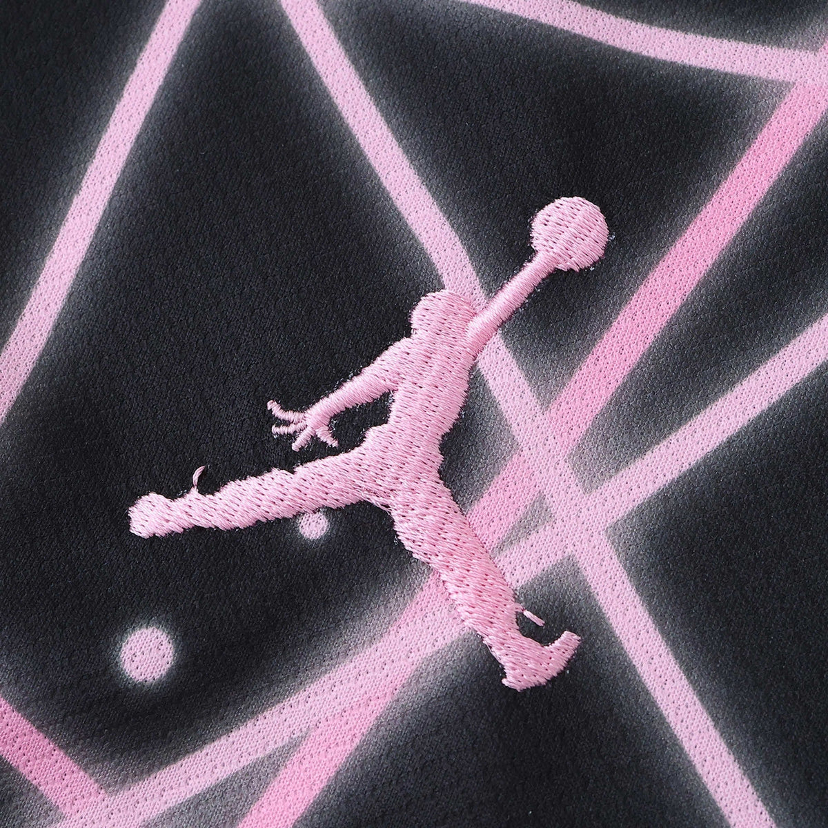 Maglia Pre-Partita Paris Saint-Germain 25/26 - Nera con Linee Rosa - foto 4