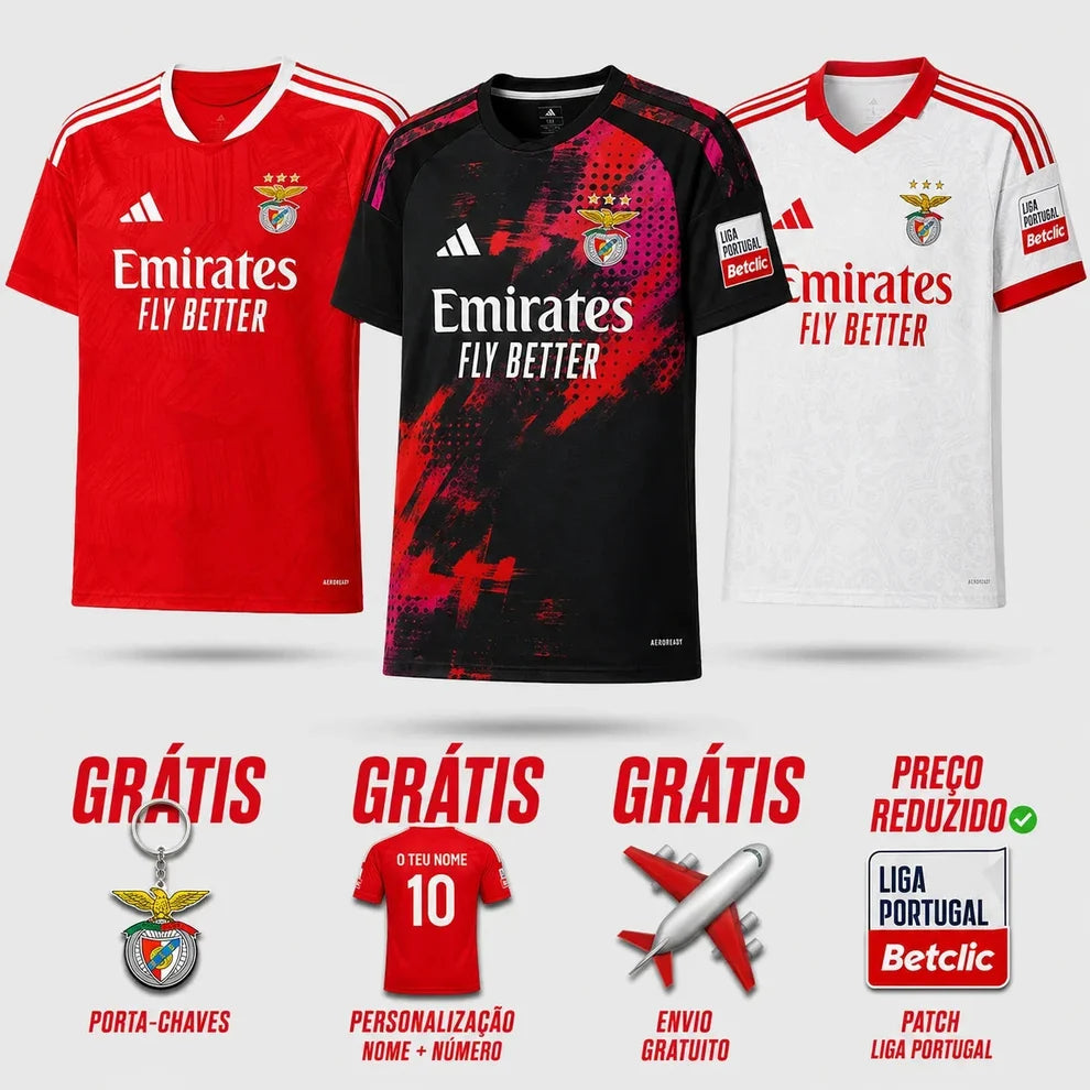 Camisola Benfica Terceiro Equipamento 26/27 - Masculina