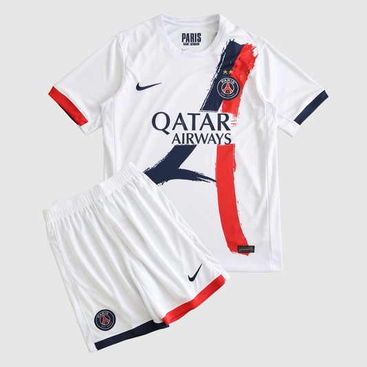 Paris Saint-Germain Away Kids Kit 2025/26