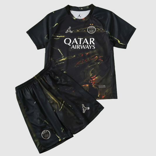 Paris Saint-Germain Fifth 2025/26 Kids Kit