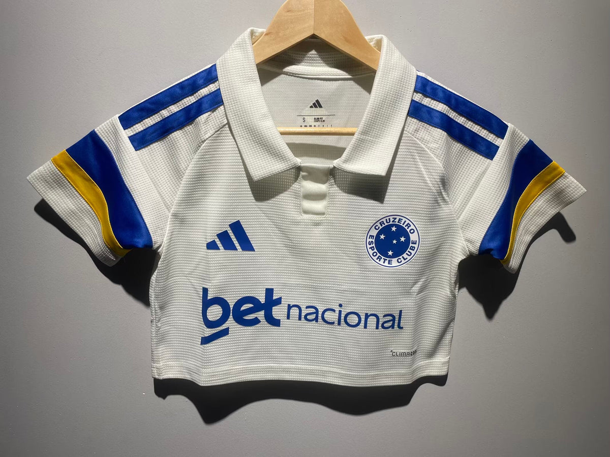 Camisola Cropped Cruzeiro Terceiro Equipamento 26/27 - Feminina - foto 3