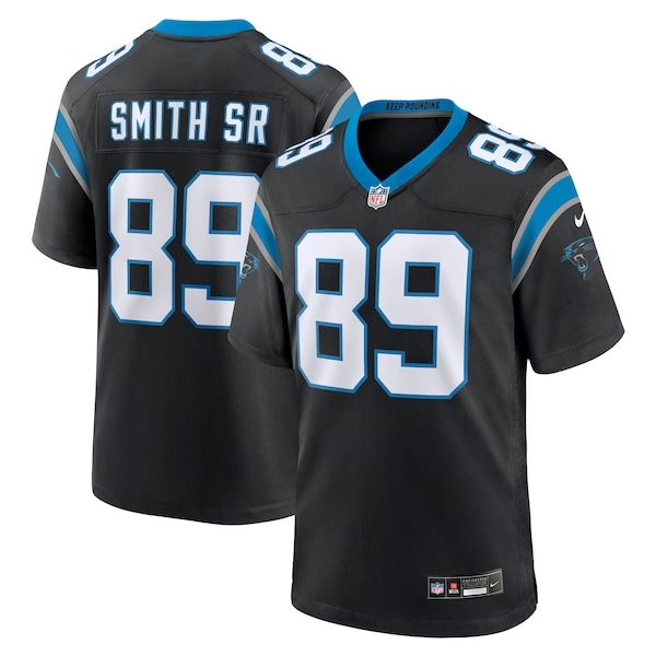 Camisa Carolina Panthers Steve Smith Sr. Retired Player Game Preta