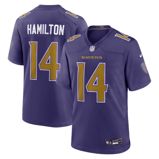 Baltimore Ravens Kyle Hamilton Alternate Game Jersey Purple
