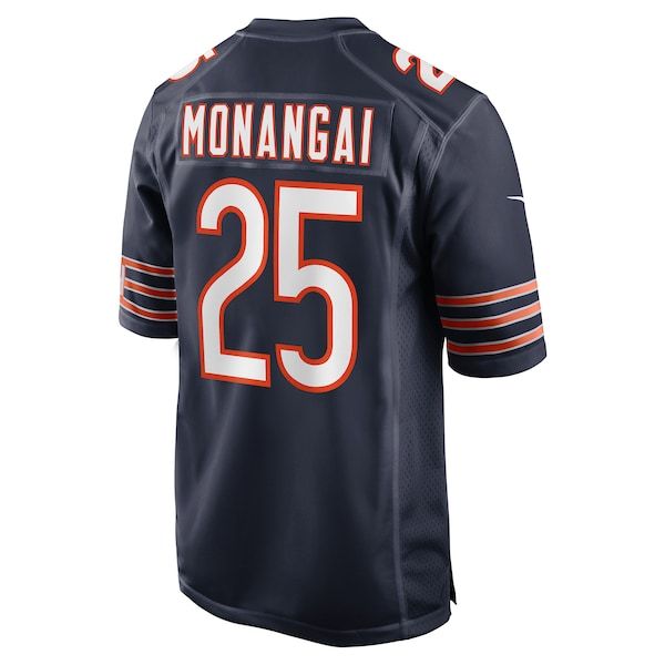 Camisola Chicago Bears Kyle Monangai Team Game Azul Marinho - foto 4