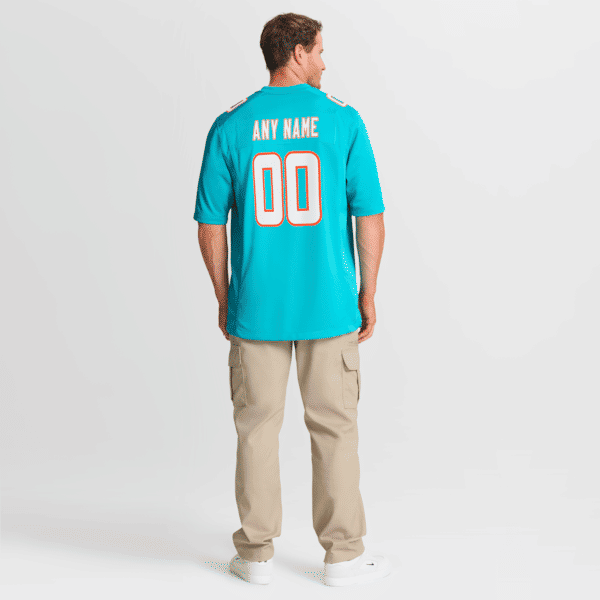 Camisa Miami Dolphins Game Personalizada Verde-Água - foto 9