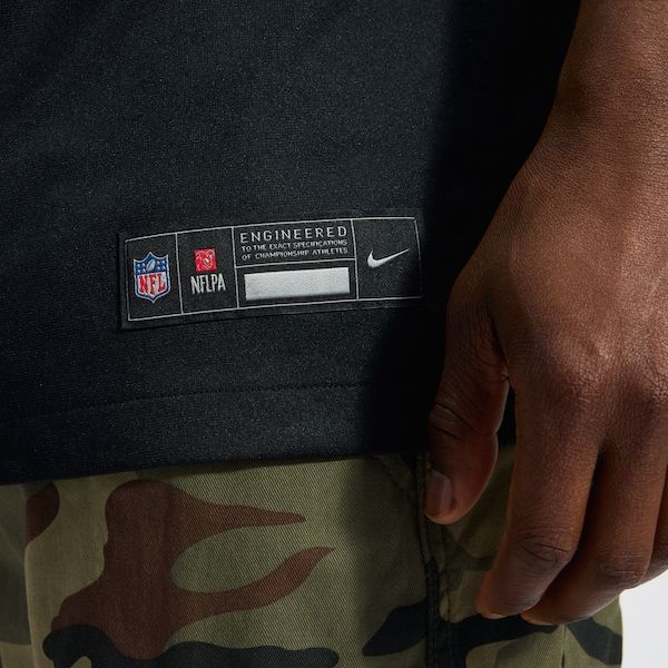 Washington Commanders Jayden Daniels Alternate Game Jersey Black - photo 9