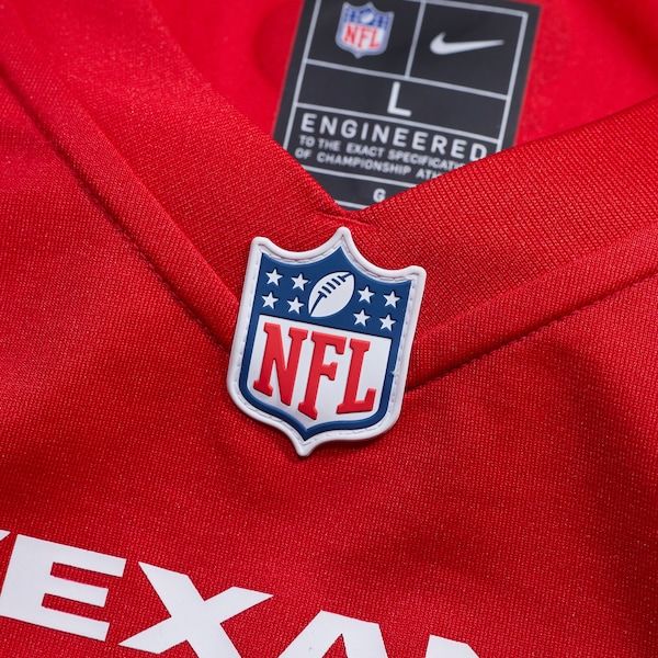 Maglia Houston Texans Jalen Pitre Alternate Game Rossa - foto 5