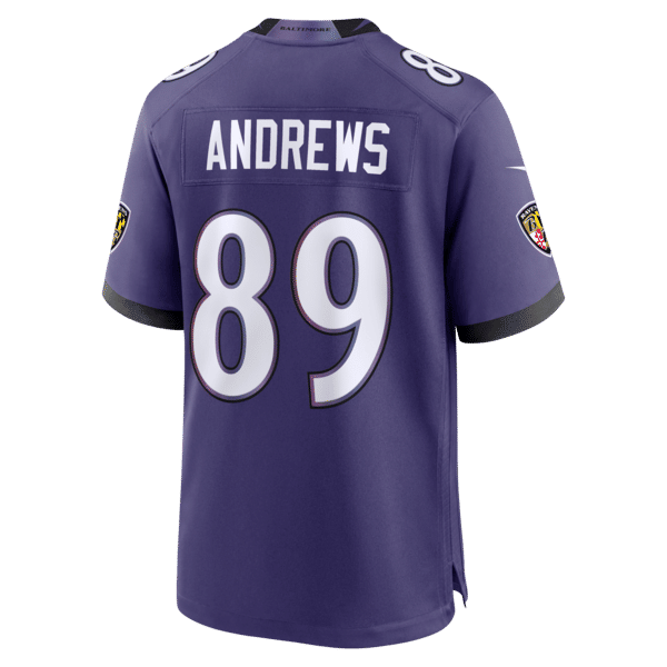 Camisa Baltimore Ravens Mark Andrews Game Roxa - foto 4