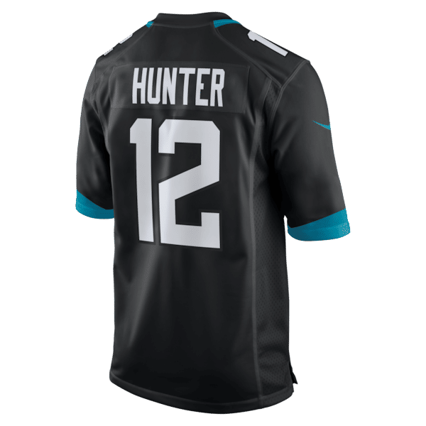 Jacksonville Jaguars Travis Hunter Alternate Game Jersey Black - photo 8