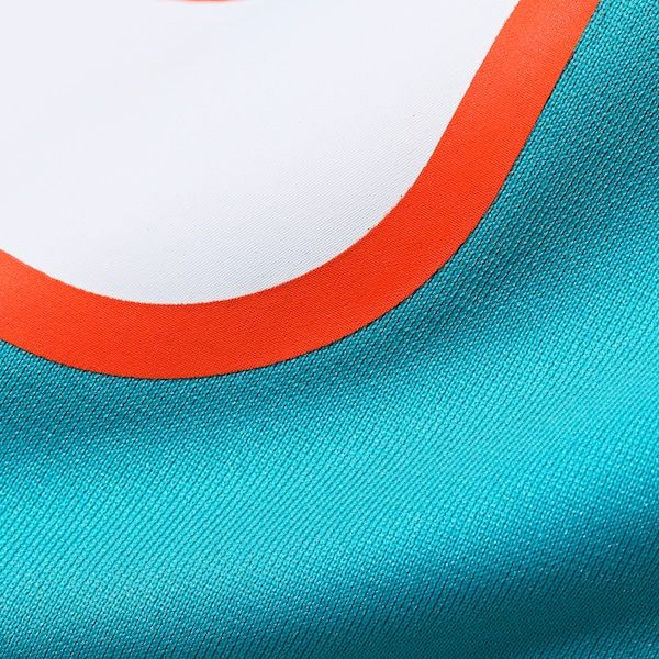 Camisa Miami Dolphins De'Von Achane Game Verde-Água - foto 6