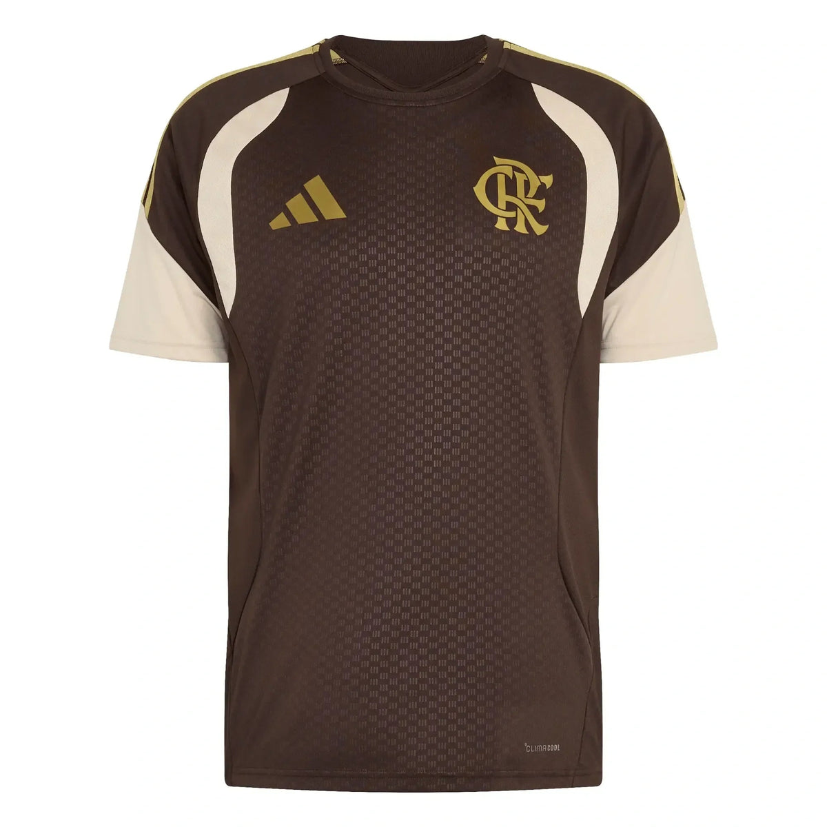 Maglia Allenamento Flamengo Tiro 2026 Marrone - foto 4
