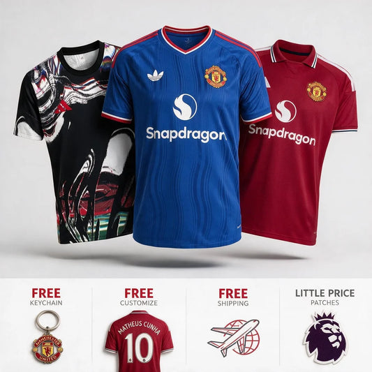 Set Manchester United 26/27 (Home + Away + Allenamento)