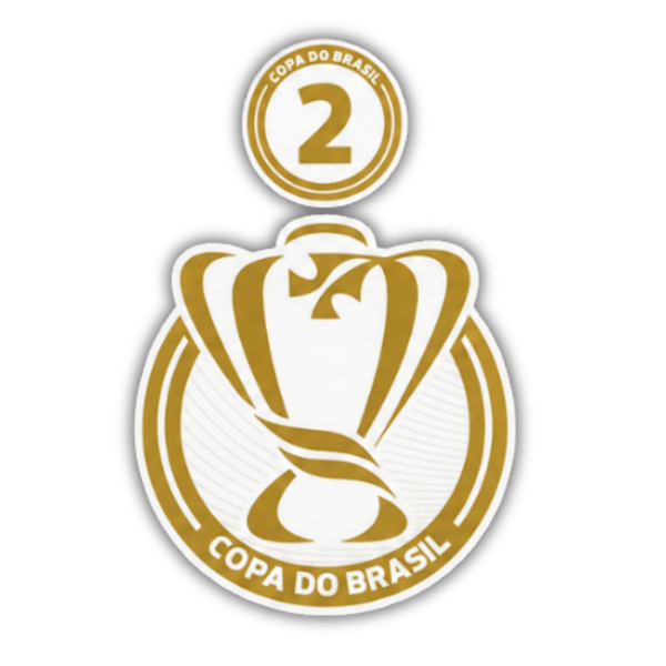 Patch Partecipazione Copa do Brasil 2 Titoli