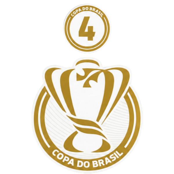 Patch Copa do Brasil Participation 4 Titles