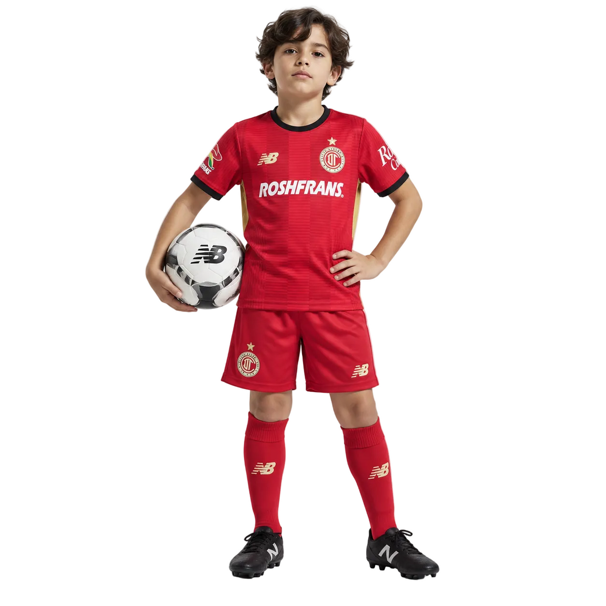 Conjunto Infantil Toluca Principal 25/26